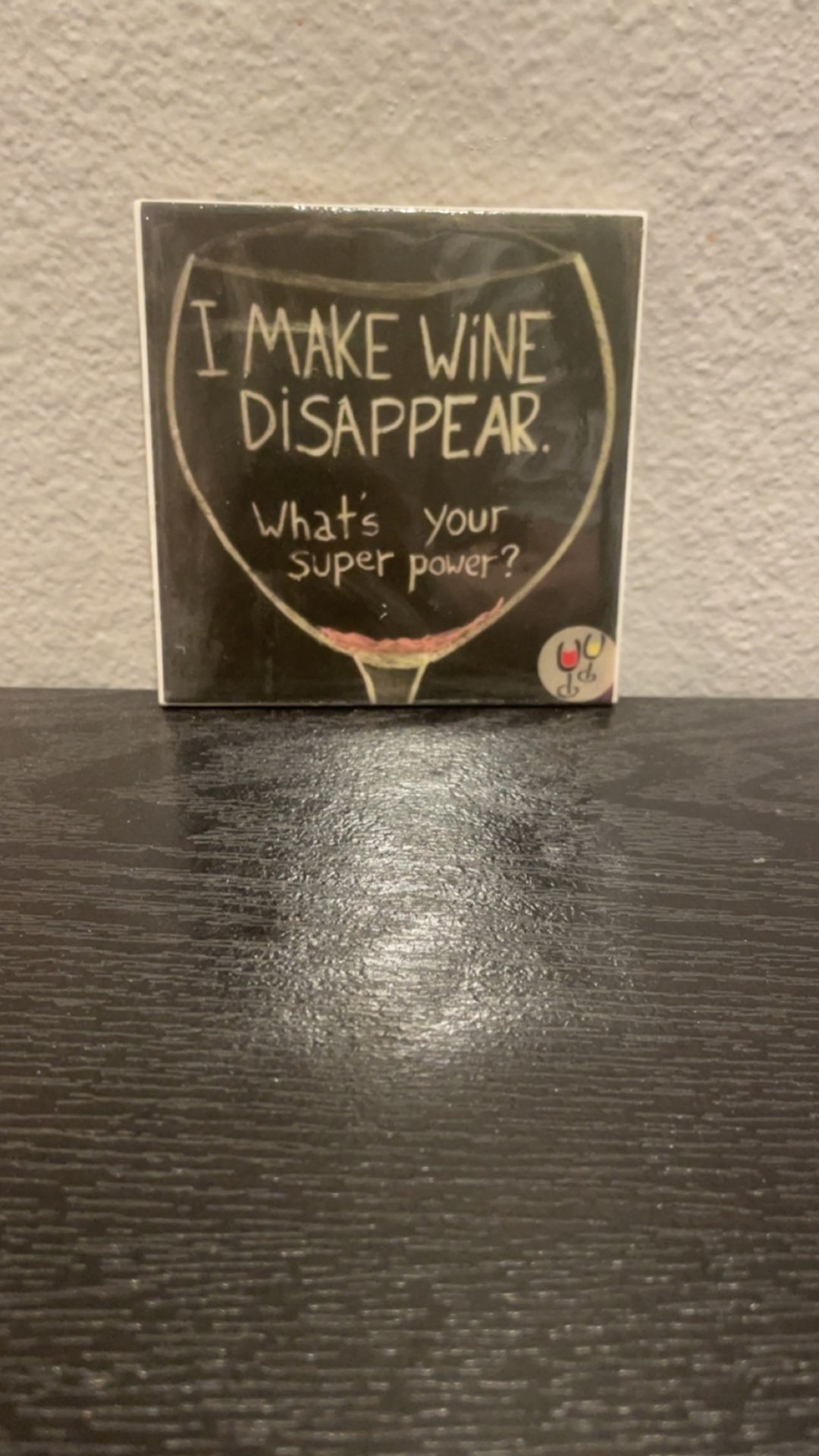 NEW wine coaster