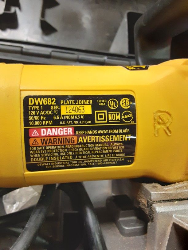 DeWalt Plate Joiner