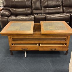 Ashley: storage coffee table