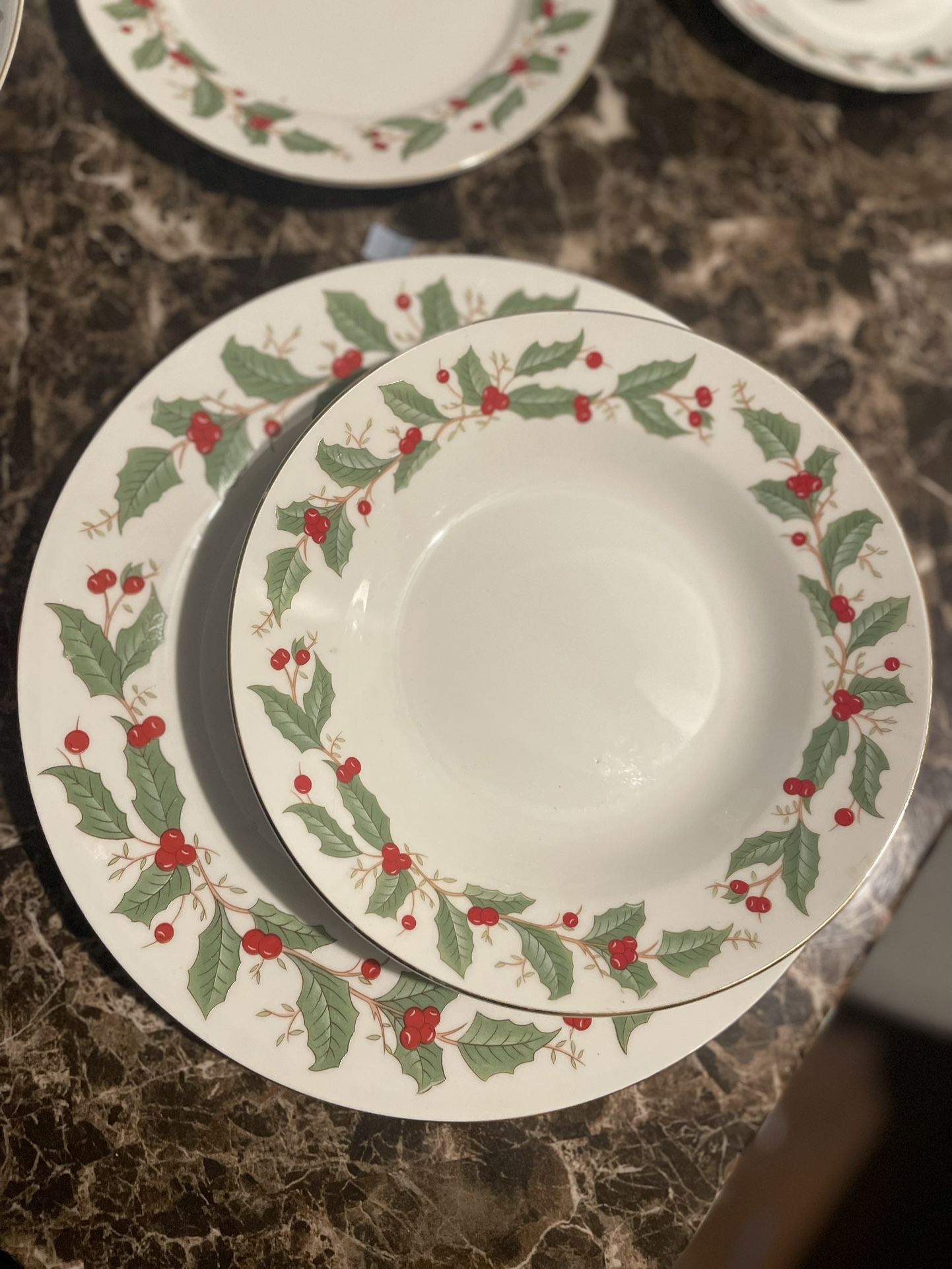 Christmas Holly Fine China,All Products : American Fashion Style Bags On Sale