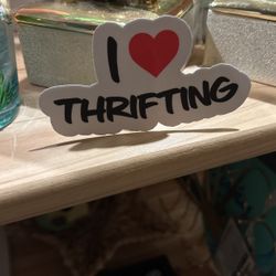 THRIFTING STICKER