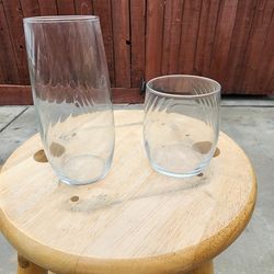 Drinking Glasses Dish Set -Free-