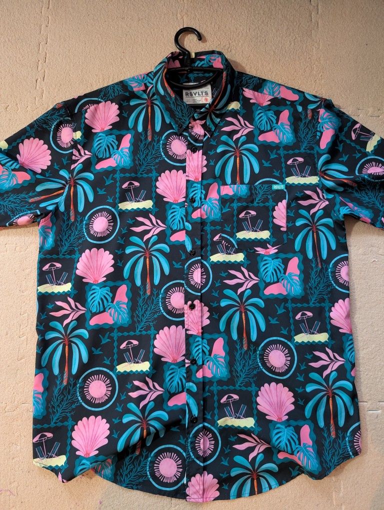 RSVLTS Miami Vibes Short Sleeve Shirt XXL