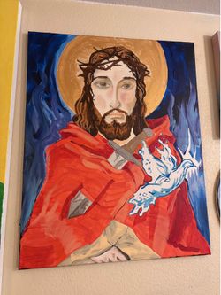 Jesus painting