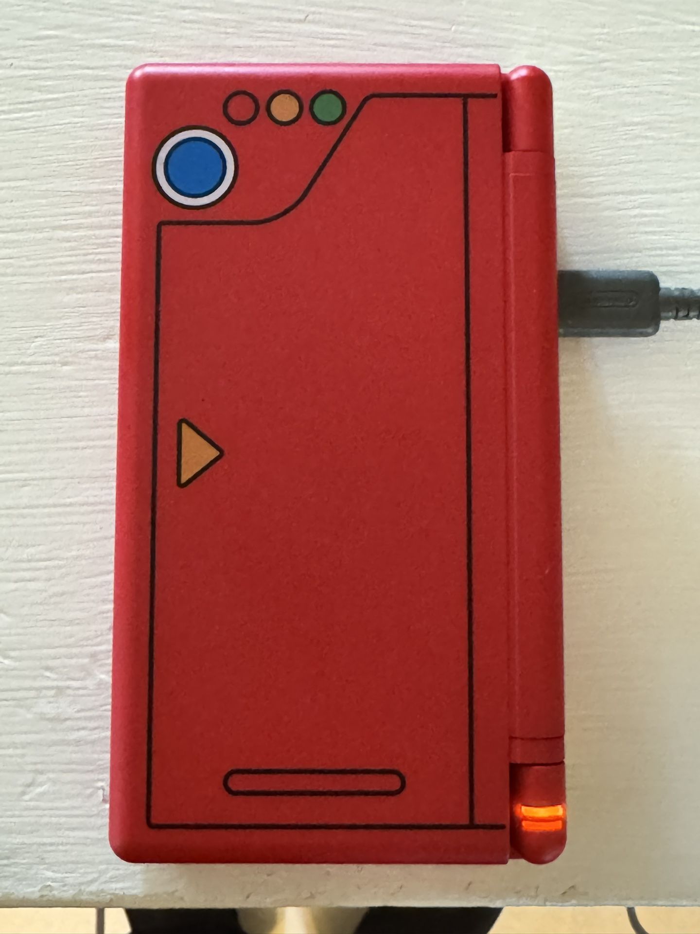 Nintendo DS Lite Handheld Console (Pokédex Shell)