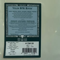 Arches BFK Rives Professional Drawing Paper