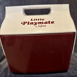  Igloo Little Playmate Red White Cooler 