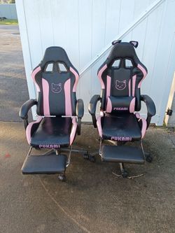 Office chairs (pair)