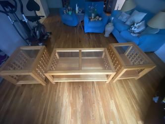 Set Of Three Living Room Tables