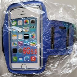 Phone Armband Case – New in Wrapper – Fits 5.5" Phones (Moto X Pure, Similar Sizes)