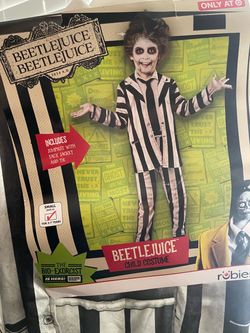 Beetlejuice juice costume for kids size S (5-7)