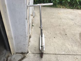 Razor scooter.