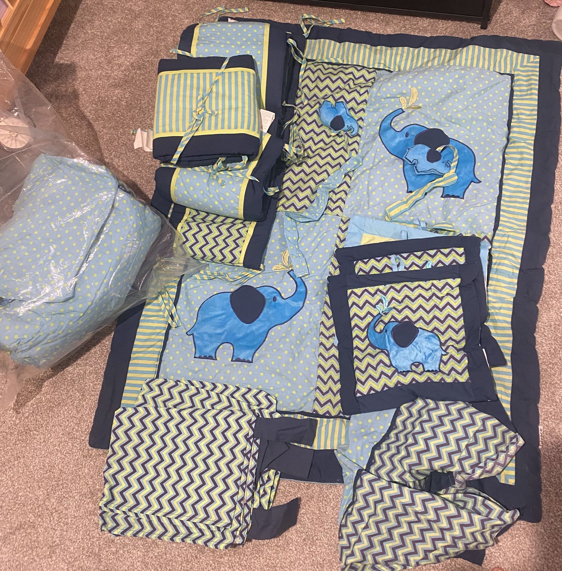Baby Boy Crib Bedding Set