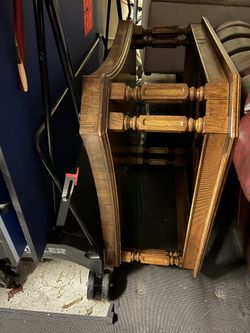 Set Of 3 Glass Top Tables For Sale