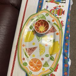 Cheerful Citrus Serving Tray