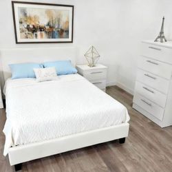 Full-Size Bedroom Seṭ ⭐️ Conjunto de Dormitorio Tamaño-Tamaño-Full 