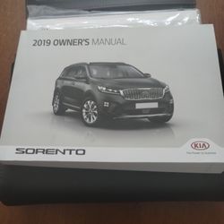2019 KIA SORENTO OWNERS MANUAL 