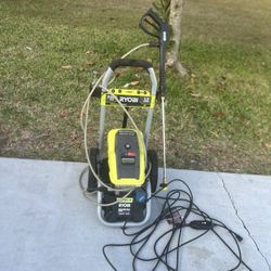 Ryobi 2300 PSI Brushless Electric Pressure Washer. Used in good condition fully functional and comes with a bonus adjustable tip. Location below.  317
