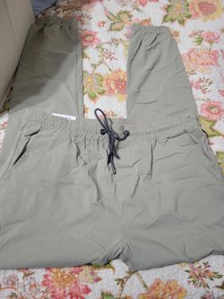 Men Tech joggers stretch L New