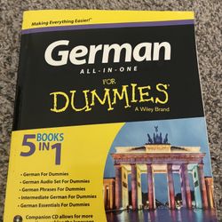 German  For Dummies All In One