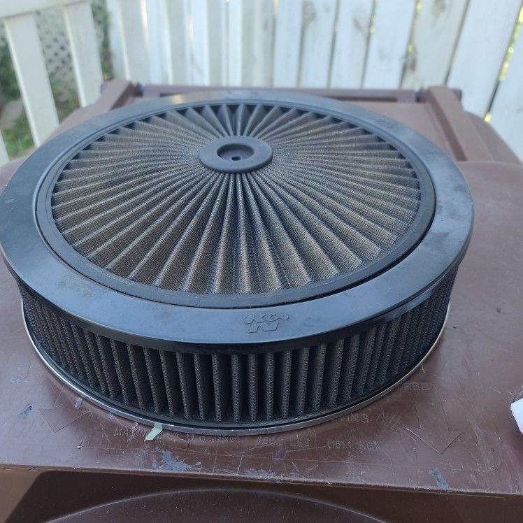 K&N Filter And Filter Lid