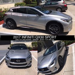 2017 INFINITI QX 30 SPORT