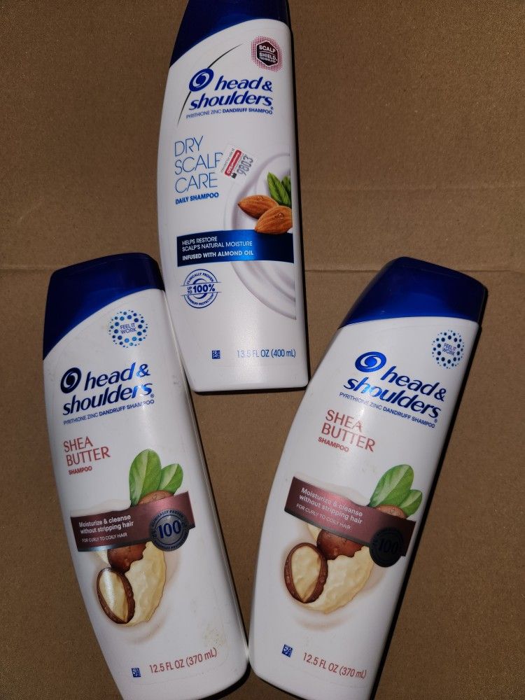 Set Of 3 Head & Shoulders Shampoo/ Set De 3 Shampoos