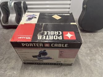 Powerful 12” Porter Cable 15 Amp Compound Miter Saw