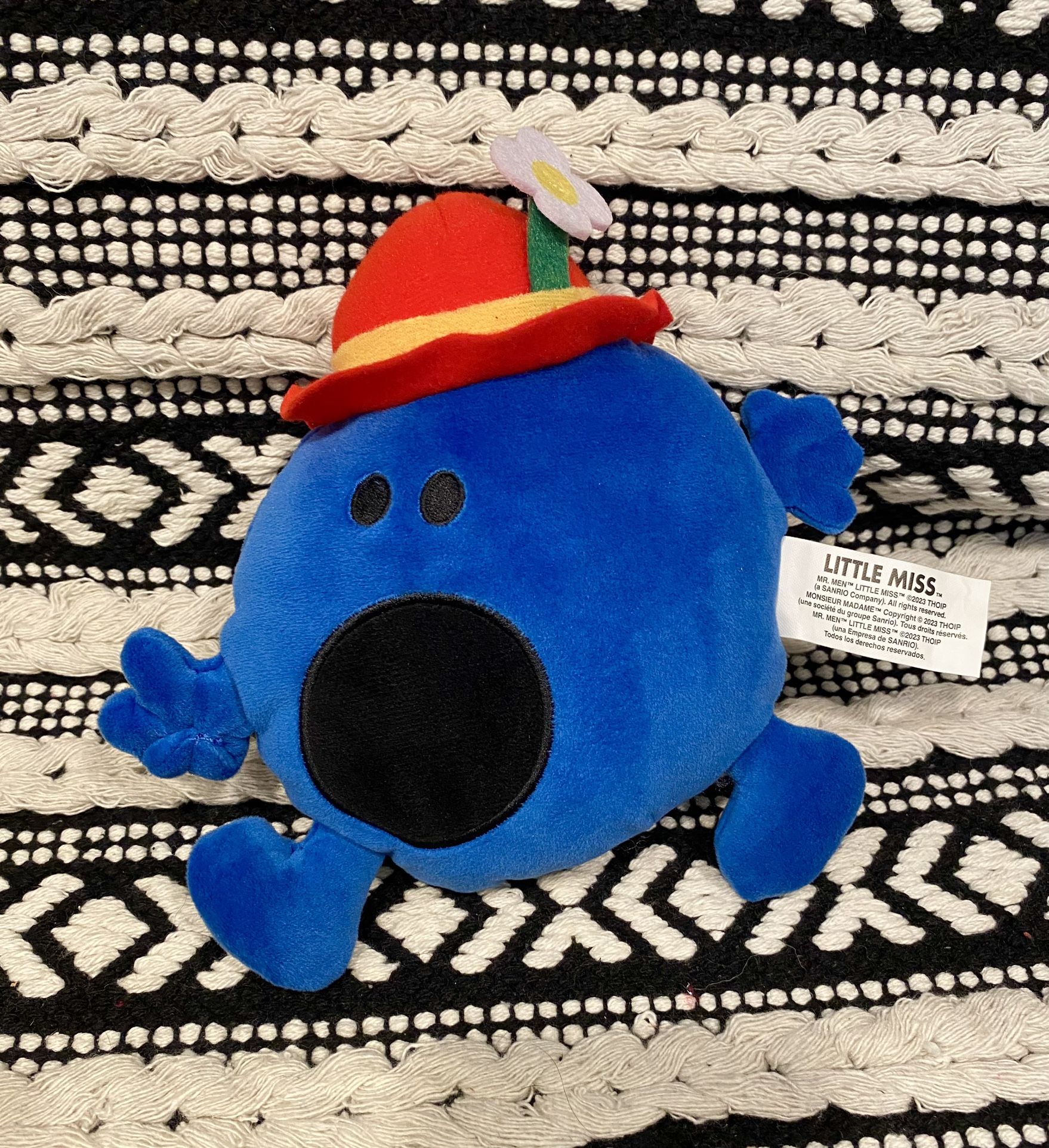 Little Miss Bossy 8" Plush Figure Stuffed Toy 2023 Mr. Men A Sanrio Company