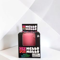 NeeDoh Mello Mallo Squishy Color-Changing Marshmallow Toy Schylling Pink