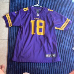 Authentic Justin Jefferson Vikings Alternate Jersey Youth Large