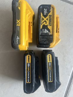 Dewalt Batteries For Sale Tested Working Ask For Details