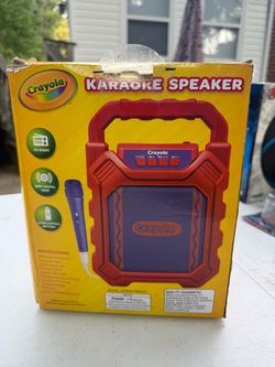 Crayola Karaoke Speaker with Microphone