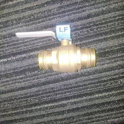 1-1/2 in. Brass Press x Press Full Port Ball Valve
