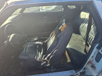 Old Car Interior with Seats