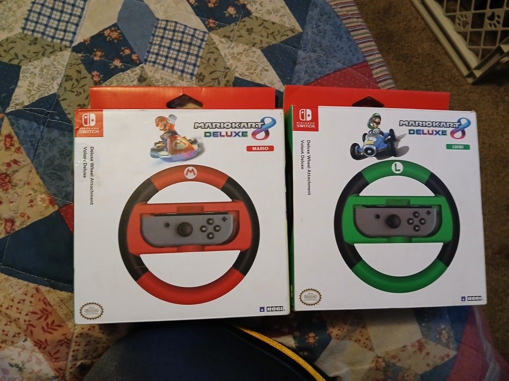 Nintendo Switch Mario Wheels