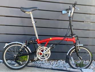 Brompton MK2 10 speed folding bike (1999)
