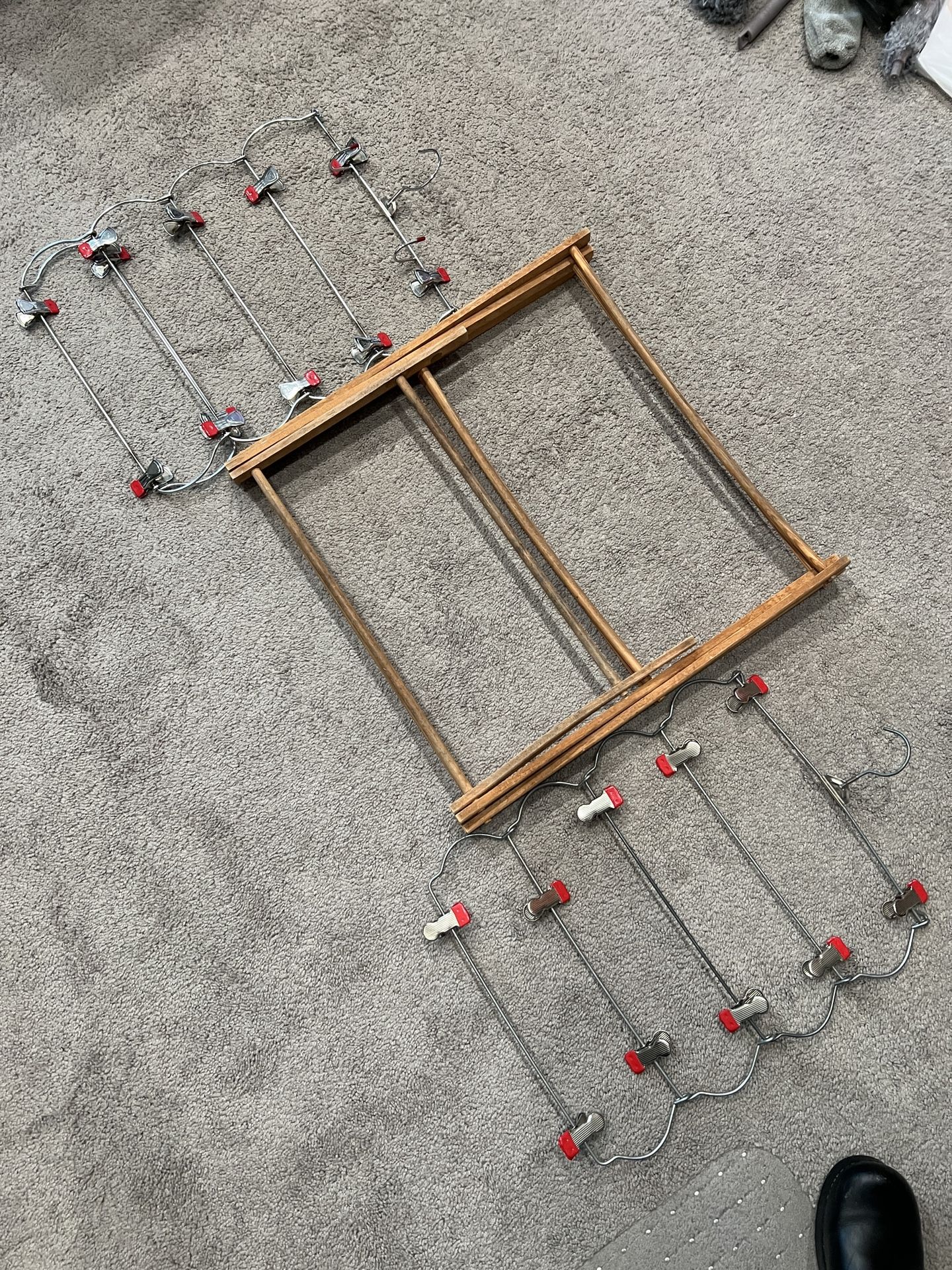 Space Saving Multi Hangers plus Clothes Drying Rack