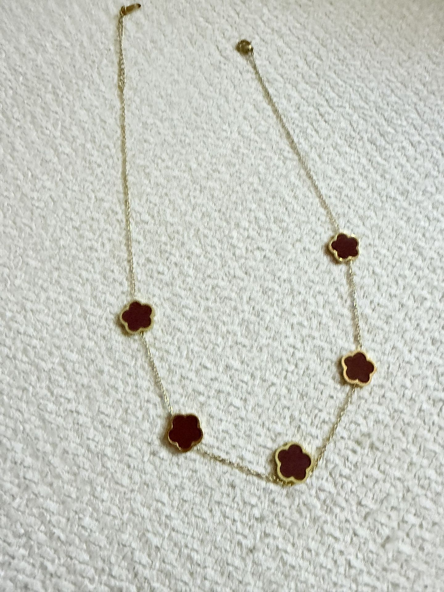 Burgundy Necklace