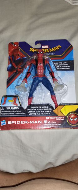 MARVEL SPIDER -MAN HOME COMING lights up!