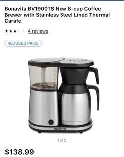 8 cup coffee brewer