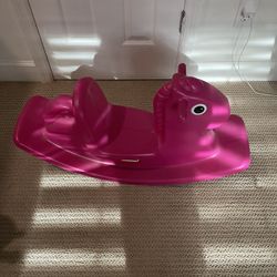 Kids Plastic Rocking Horse