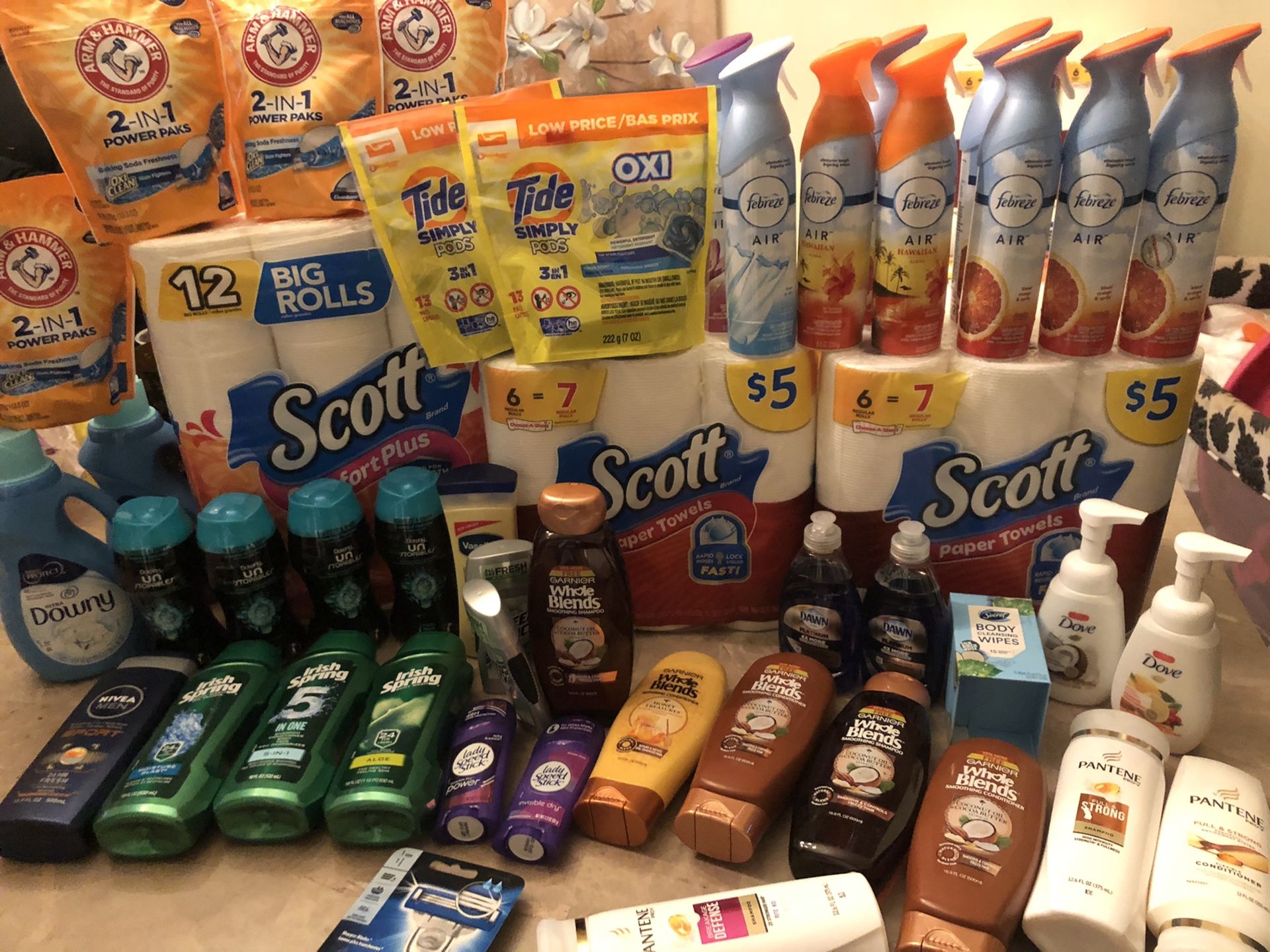 Febreze Plus More in Super Mega Household Bundle 48 items!