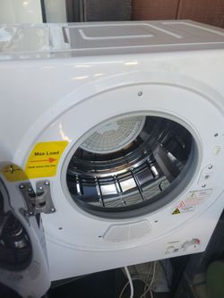Costway Compact Portable Clothes Dryer and Comfee washer