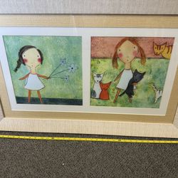 Cute Girls Room Art