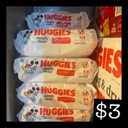 Huggies Wipes 