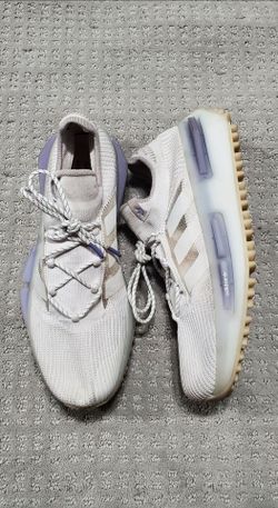 Adidas NMD S1 'White Light Purple' (HP5522) Cloud White knitted Men Size 12