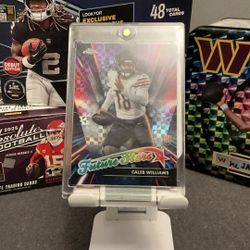 Chicago Bears Caleb Williams Awesome Card
