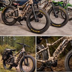 Rambo Bushwacker 750W XPC Hunting E-Bikes (2) – Like New, Low Miles 🦌
