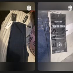 Brand New Women’s  Jeans Brand Name Reason Premium Den New Size 6